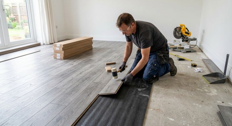 Laminate Floor Installation in Rockville, VA
