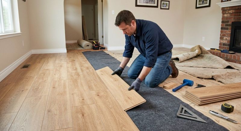 Laminate Floor Remodeling in Caroline County, VA