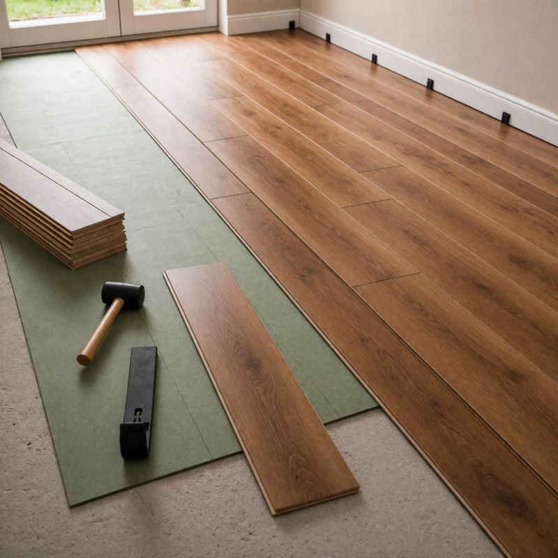 Laminate Floor Replacement in Ashland, VA