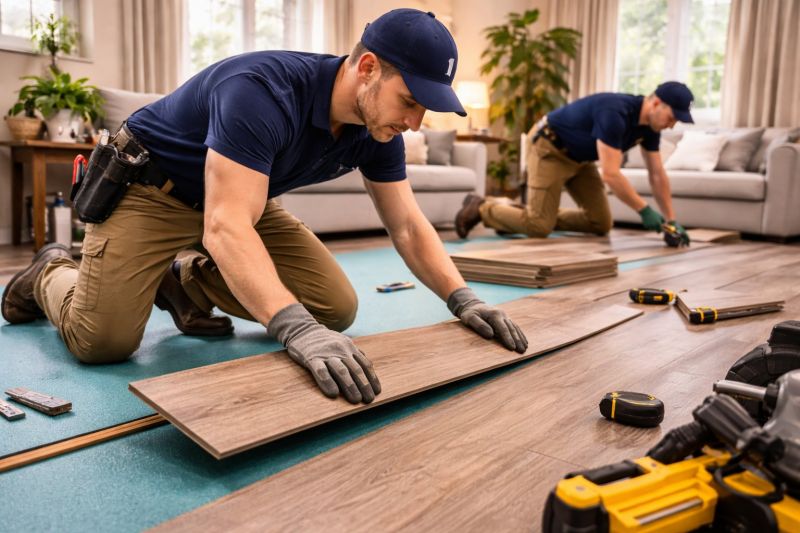 Laminate Floor Replacement in Ashland, VA