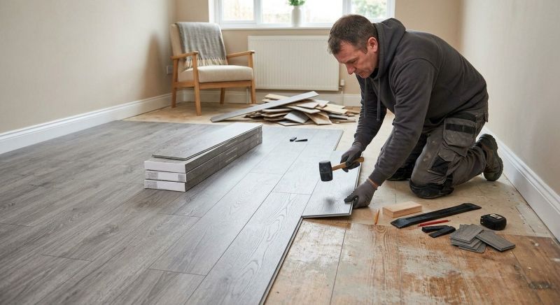 Laminate Floor Replacement in Bowling Green, VA