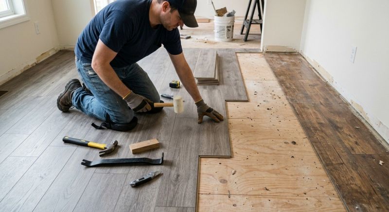 Laminate Floor Replacement in Caroline County, VA