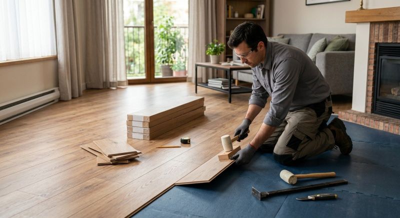 Laminate Floor Replacement in Ruther Glen, VA