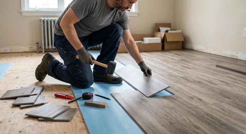 Linoleum Floor Installation in Bumpass, VA