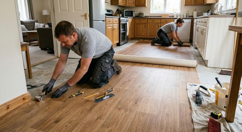 Linoleum Floor Installation in Caroline County, VA