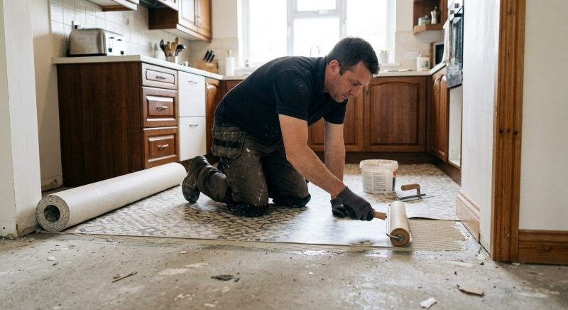 Linoleum Floor Installation in Montpelier, VA