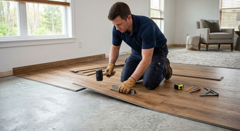 Luxury Vinyl Tile Installation in Fredericksburg, VA