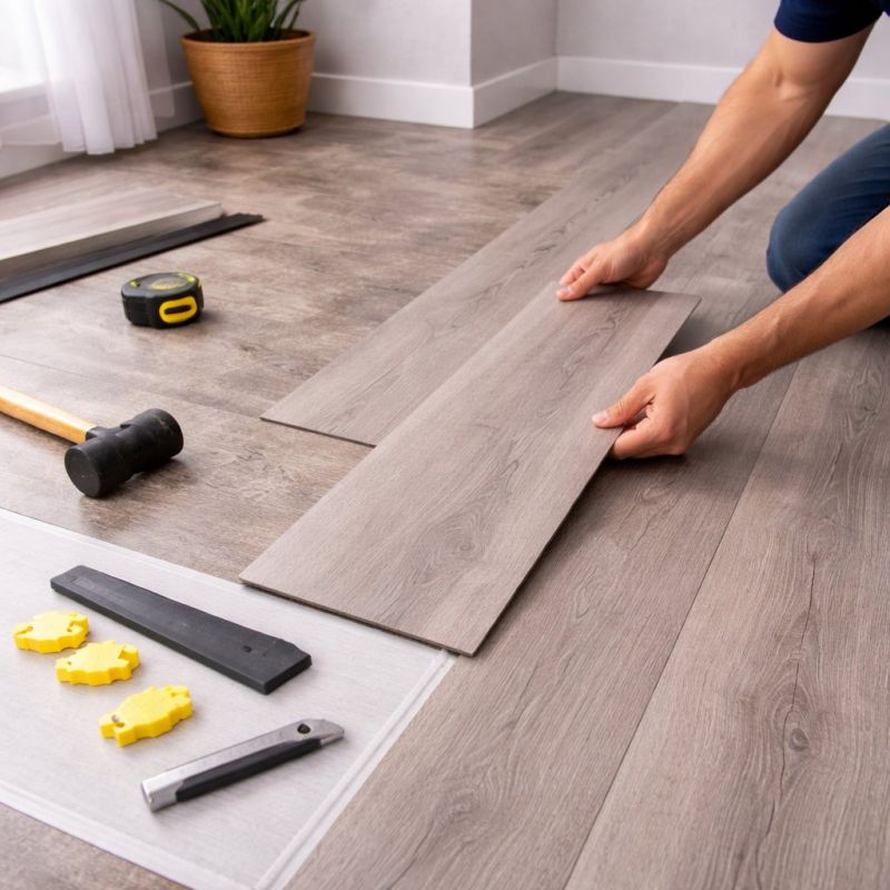 Luxury Vinyl Tile Installation in Glen Allen, VA