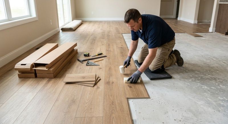 Luxury Vinyl Tile Installation in Caroline County, VA