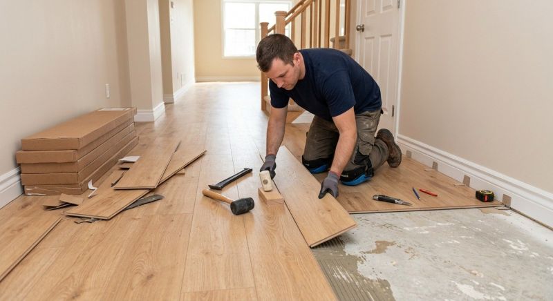 Plank Laminate Installation in Caroline County, VA