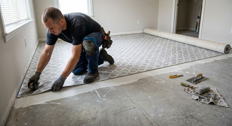 Sheet Flooring Installation in Bumpass, VA