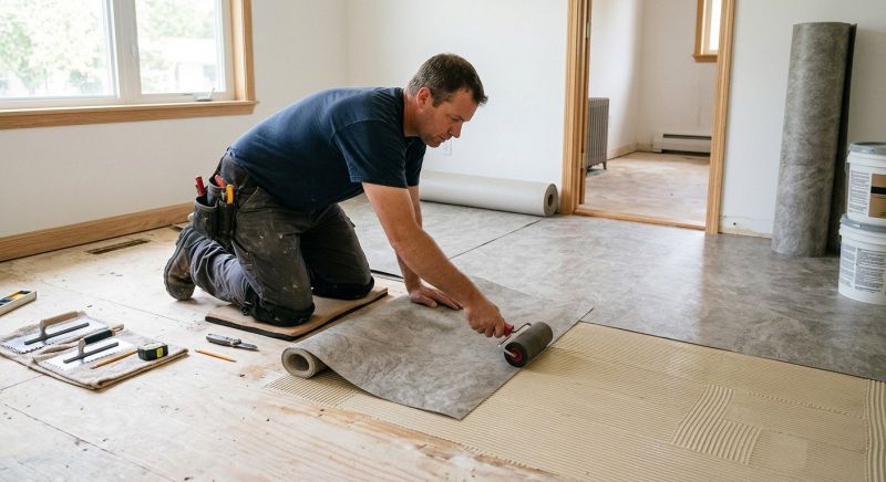 Sheet Vinyl Installation in Montpelier, VA