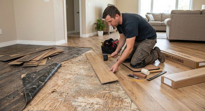 Vinyl Flooring Installation in Ruther Glen, VA