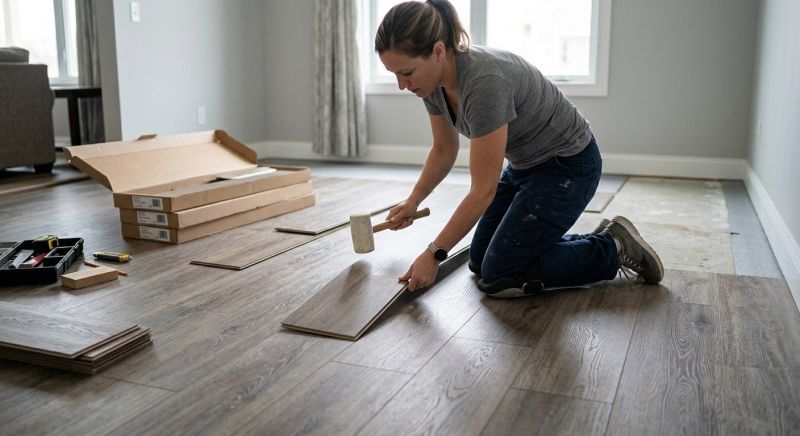 Vinyl Plank Floor Installation in Caroline County, VA