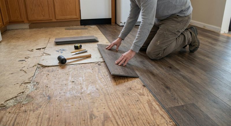 Vinyl Tile Replacement in Caroline County, VA