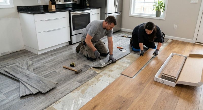 Vinyl Tile Replacement in Caroline County, VA